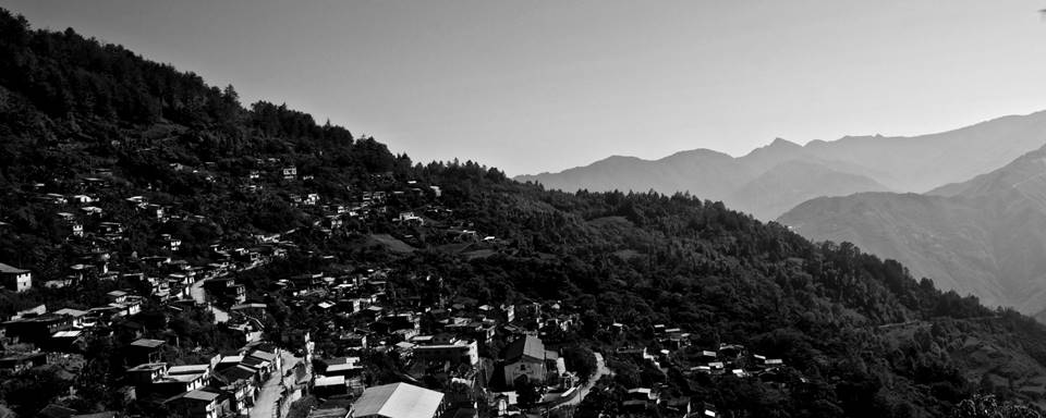     View of the Rincón Zapoteco (“Zapotec Corner” region of the Sierra Norte) from San Juan Yaée, Villa Alta.      Credit: Julius Kniffki